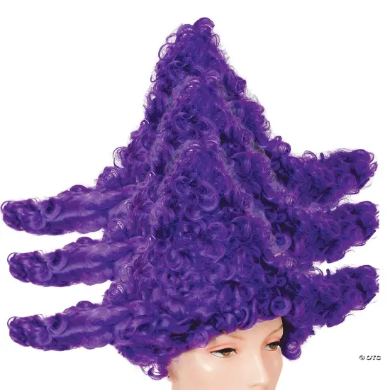 Star Clown Wig Fun & Colorful Costume Accessory {1}