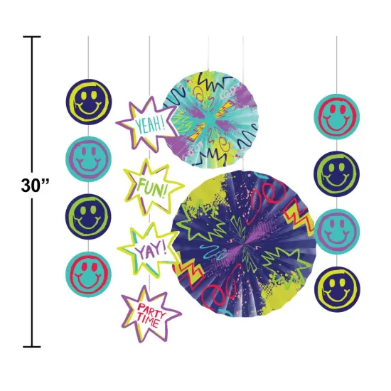 Graffiti Party Hanging Decor Kit (5/Pkg) {2}