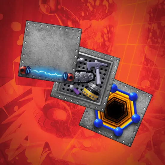 Renegade Game Studios: Robo Rally: Turn & Burn Expansion - Racing Board Game, New Elements & Radiation Cards, Ages 12+, 2-6 Players, 45-90 mins {5}