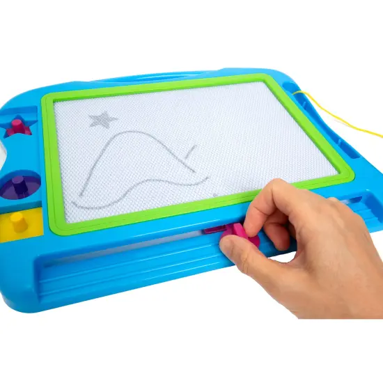 Boley: Magic Writer Slate - Coloring Magic Board, 3 Fun Stamps & 1 Writing Utensil, Lightweight & Portable Design, Arts & Crafts Toy, Kids Ages 3+ {3}