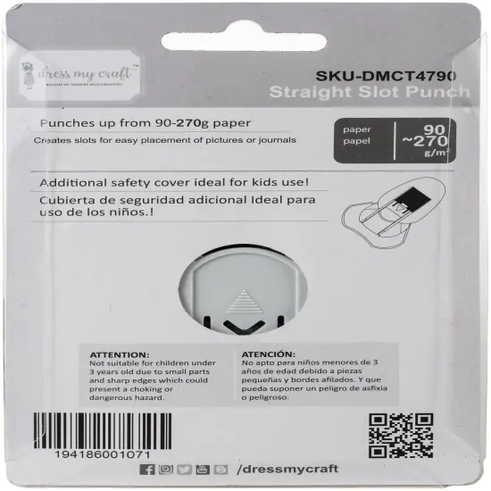 Dress My Craft Paper Punch-Straight Slot {4}