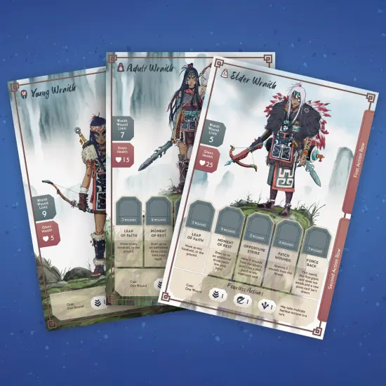 Renegade Games: Wraith & The Giants - A Solo Hero Series Game - A Solitaire Game Of Epic Battles With Elemental Giants, Ages 14+, 1 Player, 30-45 Mins {7}