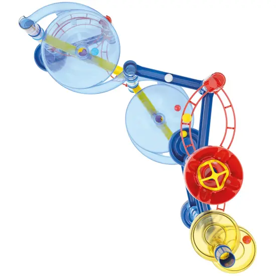 Quercetti: Migoga Run - Ocean &ndash; 93pc Marble Ball Run, Track Building Toy, Slide-Bridges-Spirals-Pipes, Colorful STEM Construction Playset, Kids 5+ {7}