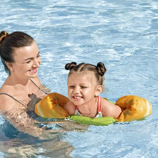 Puddle Jumper Child Deluxe Life Vest - Orange Fish (For Childred 33-55 lbs) {6}