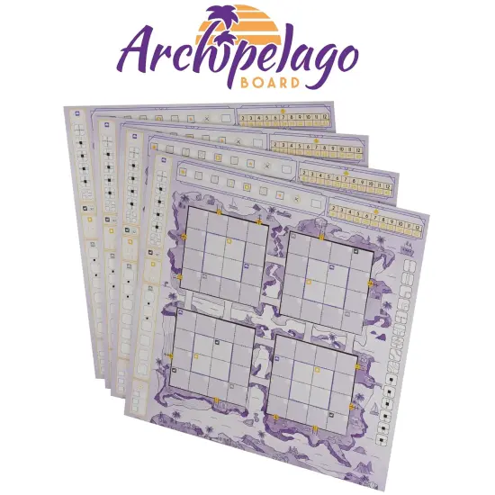 Railroad Ink Expansions: Archipelago Boards {7}