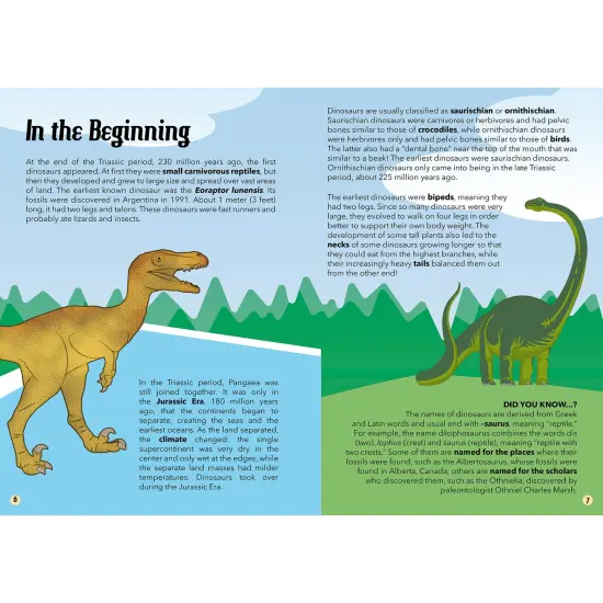 Sassi: Travel, Learn & Explore - Dinosaurs - 205pc Puzzle & 32-Page Book, Jurassic Educational Set, Fossil Structures & Paleontology Facts, Kids 6+ {7}