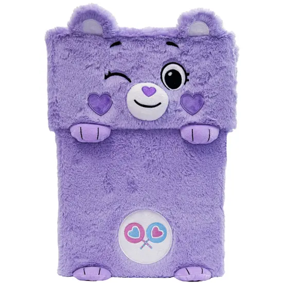 Care Bears: Storables 10" Box - Share Bear - Purple Character Themed Bin, Fabric Storage Container, Opening Top Lid, Holds Toys Books & More, Licensed {7}