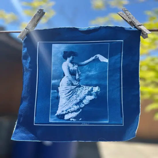 Cyanotype Fabric Sheets - 10 pack {2}