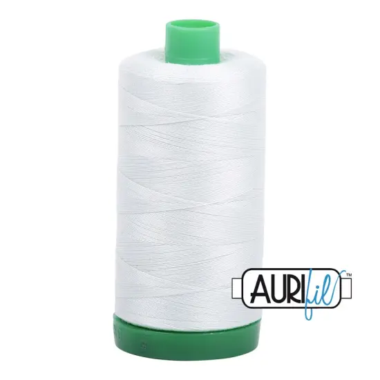 Mint Ice (2800) | 40wt Large Spool (1000M / 1094Y) | Aurifil Thread {1}
