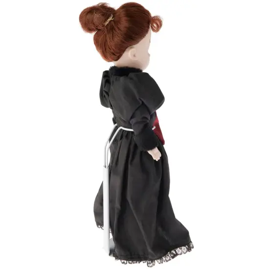 Plymor DSP-5175W White Adjustable Doll Stand, fits 10, 11, and 12 inch Dolls or Action Figures, Waist is 1.75" - 2.25" wide, 5" - 6" around {4}