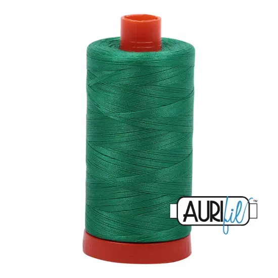 Emerald (2865) | 50wt Large Spool (1300M / 1422Y) | Aurifil Thread {1}