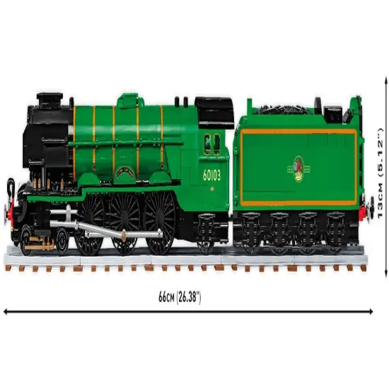 COBI Historical Collection Flying Scotsman British Steam Locomotive 1:35 Scale Building Set {4}
