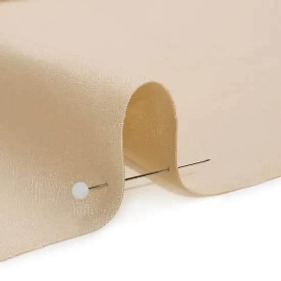 1 Yard Premium Pale Blush 4 Ply Silk Luxurious Fabric 44" Wide for Formalwear & Designer Apparel {2}