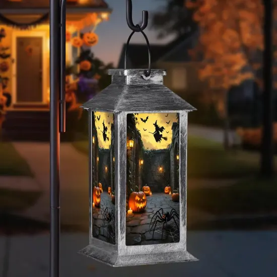 Halloween Decorations Outdoor,Halloween Hanging Decorations,Solar Lantern {1}
