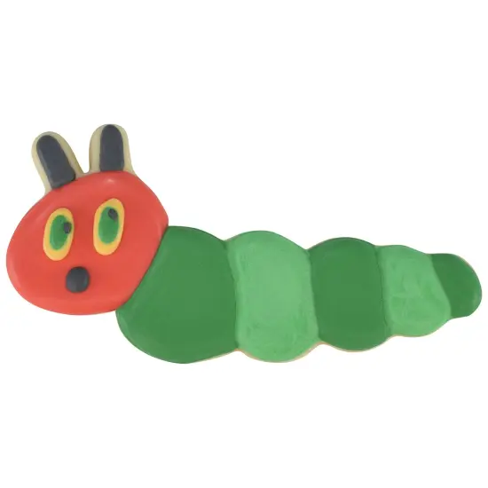 Caterpillar Cookie Cutter (Bright Green, 4.5") {3}