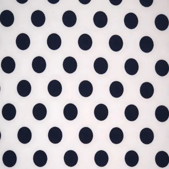 1 Yard ITY Knit Polka Dot Print Fabric for Stylish Apparel 60 Inches Wide White/Red {2}