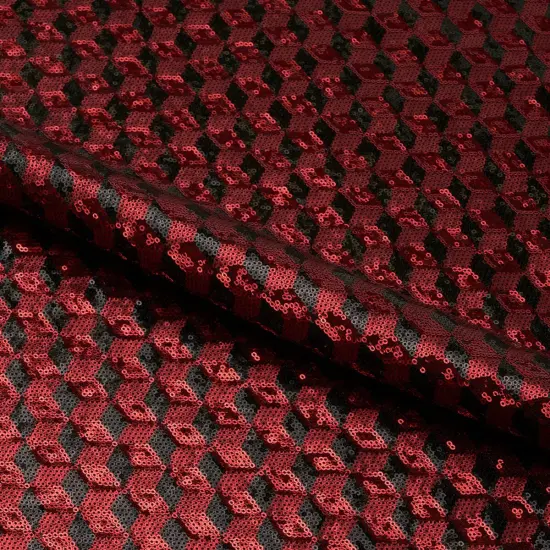 1 Yard Qburtz Mesh Sequin Fabric , 90% Polyester, 10% Spandex, Sparkling Sheer Fabrication Black/Kelly {3}