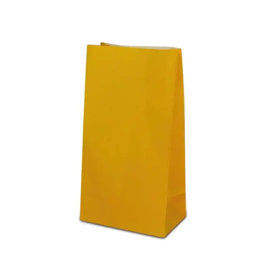 Colored Paper Treat Bags 5'' x 3 1/8'' x 9 5/8'' Wrap {2}