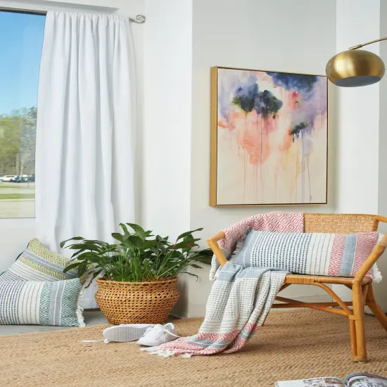 Berkley Hibiscus 50" x 60" Throw Blanket {5}