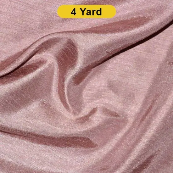 Shantung Satin Fabric 60" Reversible Satin Dupioni Silk Mauve {1}