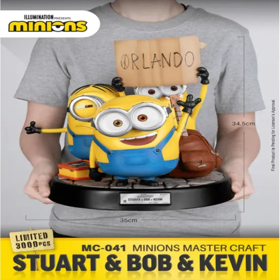 Despicable Me Minions Master Craft Table Top Statue {2}