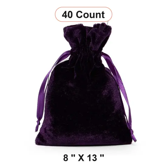 Velvet Gift Packaging 8" x 13" Luxurious Wrapping {1}