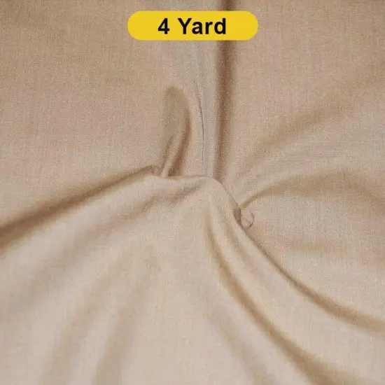 Polyester Cotton Broadcloth Fabric 60" Wide Multiple Colors Taupe {1}