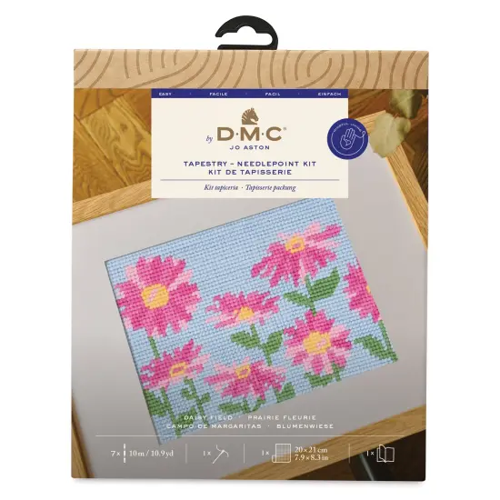 DMC The Designer Collection Easy Tapestry & Needlepoint Kit - Daisy Field {1}
