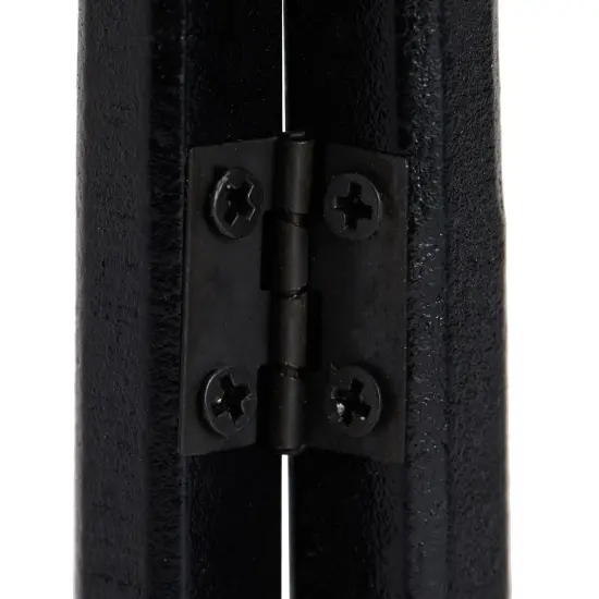 6-Pack Small Wooden Plate Stands for Display 6 Inch, Picture Easels for Desk, Tabletop, Arts and Crafts, DIY Projects, Students, Painting, Artists, Classroom (Black) {7}