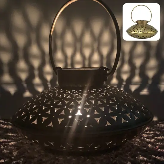 Tealight Candle Stand Gold Iron Incense Holder Antique Style Dhuni Holder Mess Free Cone Holder Housewarming Gift Dhoop Incense Holder for Home Office {1}