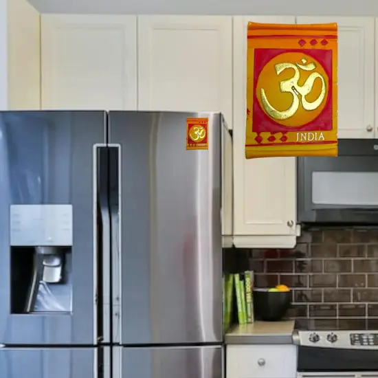 India Fridge Magnet Souvenir, Refrigerator Magnets, Indian Return Gift, India Taj Mahal ,indian Rickshaw, Elephant, Om Magnet, Hindu God Goddess, Desi Gifting {6}