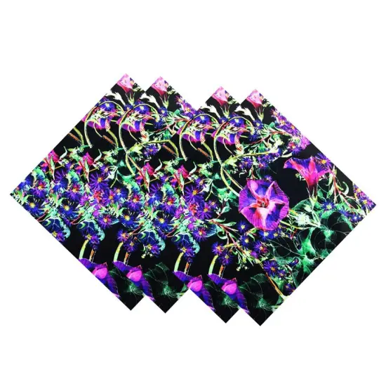 Digital Blooms Printed Spandex {5}