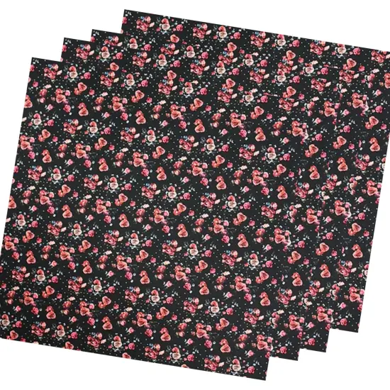 Rose Garden Elegant Printed Spandex Fabric {6}