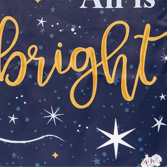 Joy to the World Christmas Garden Flag 2 Sided {6}