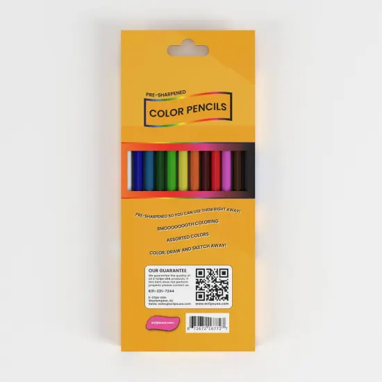 Colored Pencils Pre-Sharpened &ndash; 12 Count &ndash; 72 Sets {4}