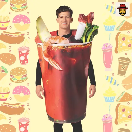 Spicy Tomato Juice Cocktail Costume Bloody Mary Tunic {4}