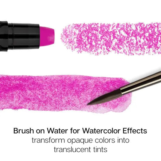 KINGART&reg; Gel Stick Crayons, 12 Colors {3}