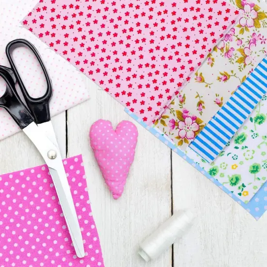 Cotton Fabric Squares Quilting Supplies {5}