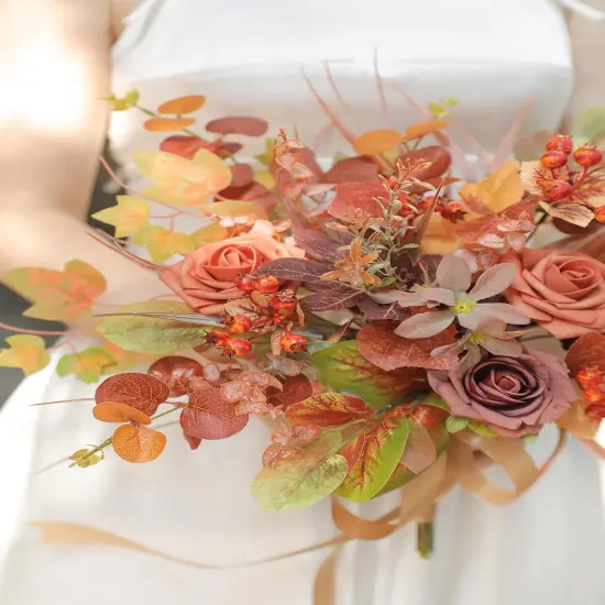 Mixed Artificial Eucalyptus Leaves Stems {4}