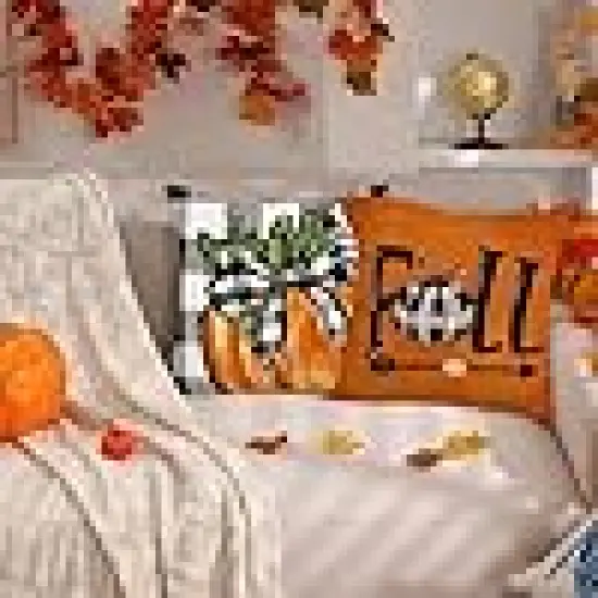 Thanksgiving Pillow Covers {3}