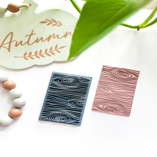 WOODGRAIN| STAMP | CLAY TOOL {2}