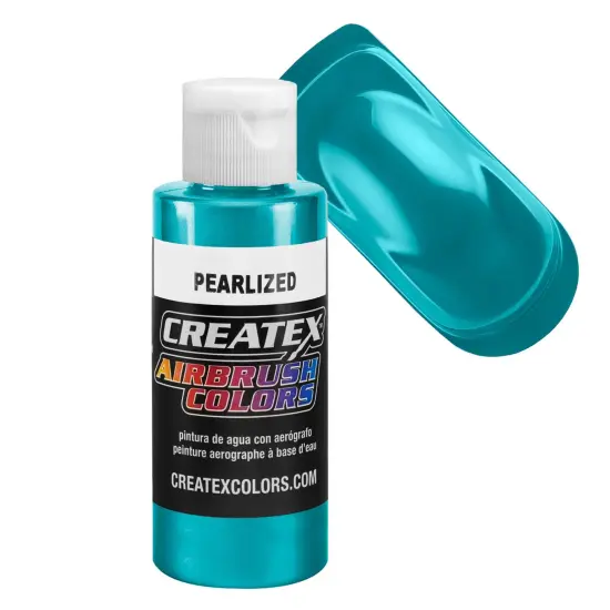 Turquoise - Pearlized Airbrush Paint, 2 oz. {1}