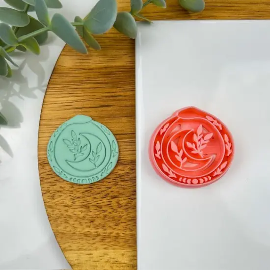 Snake Moon Round Cutter {1}