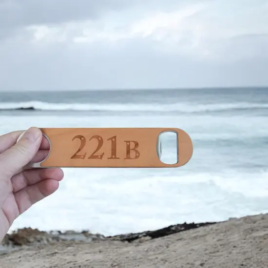 Wooden Bottle Opener - 221b {3}