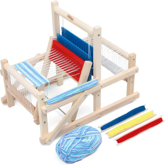 Wooden Multi-Craft Weaving Loom DIY Hand-Knitting {2}