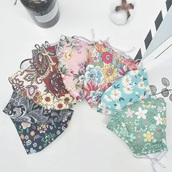 50pcs 10 x 10 inches Cotton Precut Fabric Bundle Squares for Quilting Sewing {5}