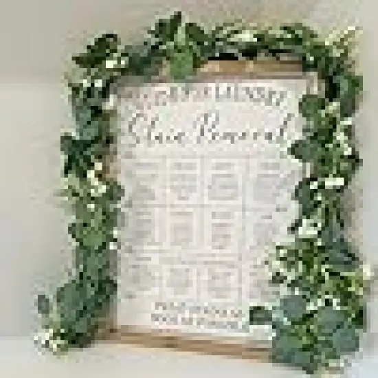 Leaves Green Table Wreath Vines for Wedding {3}