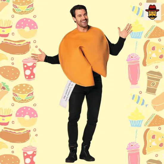 Fortune Cookie Costume Funny Food Tunic For Halloween Or Party Wear {3}