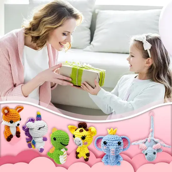 6Pcs Crochet Starter Kit for Beginners {5}