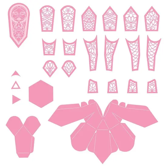 Tonic Studios Die Set-Beautiful Babushka Doll {4}